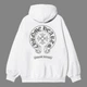 Худи Chrome Hearts размер S белого цвета - изображение 2