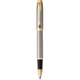 Ручка-ролер Parker IM 17 UKRAINE Brushed Metal GT RB Тризуб 22222_TR4 - зображення 1