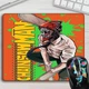 Игровая поверхность для мыши (коврик для мыши) Аниме Человек бензопила #0004 Прямоугольный - изображение 1
