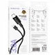 Кабель зарядки BOROFONE BX111 USB to Type-C (3А) fast charge (1M) швидка зарядка для телефона/смартфона Чорний - изображение 2