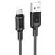 Кабель зарядки BOROFONE BX111 USB to Micro (2.4А) (1M) для пристроїв Чорний - изображение 1