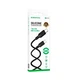 Кабель зарядки BOROFONE BX113 Silicone Type-C to Type-C (60W) (3А) fast charge (1M) швидка зарядка для телефона/смартфона Чорний - изображение 2