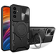 Чохол бампер Shield Magnetic Ring з підставкою для Samsung Galaxy M54 5G M546 Black - зображення 1