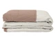 Покрывало стеганое ArCloud. ZigZag Rainy Day+Taupe Grey-180х215 - изображение 2