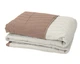 Покрывало стеганое ArCloud. ZigZag Rainy Day+Taupe Grey-180х215 - изображение 3
