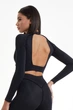 Спортивний топ Designed for Fitness Majestic Black L - зображення 3