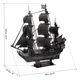 3D пазл CubicFun Корабль Черной Бороды Месть Королевы Анны большой (T4018h) - изображение 3
