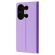 Чехол книжка WAVE Premium Flap Case для Xiaomi Redmi Note 13 Pro 4G/Poco M6 Pro 4G light purple - изображение 1