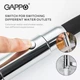 Змішувач з гнучким виливом для кухні GAPPO G4398-15, 2 режими, чорний/хром G4398-15 - изображение 5