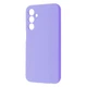 Чехол ударостойкий с защитой камеры WAVE Full Silicone Cover Samsung Galaxy S24 FE light purple - изображение 1