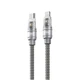 Плетений кабель Remax RC-C129 Boundless Series Type-C to Lightning 30W 1.2m Grey - зображення 1