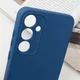 Чохол TPU GETMAN Liquid Silk Full Camera Samsung Galaxy S21 FE Синій / Navy Blue - зображення 5