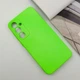Чохол TPU GETMAN Liquid Silk Full Camera Samsung Galaxy S24 FE Салатовий / Neon Green - зображення 2