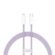 Кабель Baseus Dynamic 2 Series Fast Charging Data Cable Type-C to iP 20W 1m Purple (CALD040205) - изображение 1