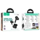 Навушники бездротові Hoco EQ9 Duke true wireless BT5.3/7hours Black - зображення 4