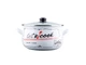 Каструля GUSTO Lets cook 18 см 3.1 л (GT-T-118-LCW) - изображение 1