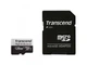 Карта пам'яті Transcend 128 GB microSDXC UHS-I 350V High Endurance + SD Adapter (TS128GUSD350V) - зображення 1