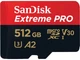 Карта пам'яті SanDisk 512 GB microSDXC UHS-I U3 Extreme Pro + SD Adapter SDSQXCD-512G-GN6MA - изображение 2
