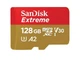 Карта пам'яті SanDisk 128 GB microSDXC UHS-I U3 V30 A2 Extreme (SDSQXAA-128G-GN6MA) - зображення 1