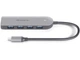 Мультипортовий адаптер REAL-EL CQ-415 Space Grey (EL123110001) - зображення 2