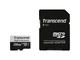 Карта пам'яті Transcend 256 GB microSDXC UHS-I (U3) High Endurance + SD Adapter (TS256GUSD350V) - изображение 2