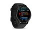 Смарт-годинник Garmin Venu 3 Slate S. Steel Bezel w. Black Case and S. Band (010-02784-01) - изображение 2