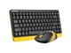 Комплект: клавіатура і миша A4Tech Fstyler FG1110 Bumblebee - изображение 2