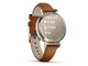 Смарт-часи Garmin Lily 2 Cream Gold with Tan Leather Band (010-02839-60) - зображення 3