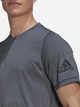 Koszulka męska Adidas M Frl Ult Ht T Gu2777 XL Ciemnoszara (4064048451503) - obraz 3