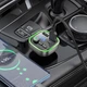Автомобильный FM-трансмиттер модулятор с быстрой зарядкой BOROFONE BC48 |QC3.0/SDкарта| Черный - изображение 8