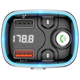 Автомобильный FM-Трансмиттер модулятор в машину Bluetooth BOROFONE BC32 |2USB 2.4A| Черный - изображение 5