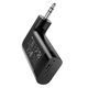 Аудиоадаптер Bluetooth aux гарнитура в машину Hoco E53 AUX Черный - изображение 4