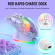 Беспроводная игровая мышка Attack SHARK X2 Pro (4000DPI, 2.4G, RGB, white) - изображение 5
