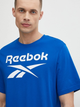 Koszulka męska bawełniana Reebok Identity Big 100071174 L Niebieska (4066763461027) - obraz 4