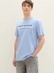 Футболка мужская Tom Tailor 1037653 S Голубая (4067261188409) - изображение 4