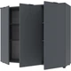 Комод в гостиную Doros Рон 6 120х38х100 см Графит (DRS-011303) - изображение 3