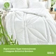Ковдра IDEIA — Botanical Bamboo полегшена 140x210 полуторна (200 г/м2) - зображення 7