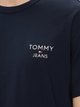 Футболка бавовняна чоловіча Tommy Jeans DM0DM18872-C1G 3XL Темно-синя (8720645867593) - зображення 5