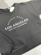 Свитшот для девочки Los Angeles черный 0903 134 см - изображение 2