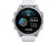 Спортивний годинник Garmin Fenix 8 43mm AMOLED Silver with Whitestone Silicone Band (010-02903-00) - изображение 2