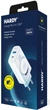 Мережевий зарядний пристрій 3mk HARDY for APPLE | 2 in 1 | GaN 33W | PD, QC3.0, PPS | TYPE-C USB-A | White - зображення 6