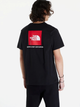 T-shirt bawełniany męski The North Face S/S Redbox NF0A87NPJK3 XL Czarny (196575425000) - obraz 2