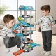 Игрушечный трек парковка Childrens Rail Car MH2004 Щенячий патруль 105 деталей 3 машинки JamMH2004/1 - изображение 1