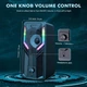 Колонки компьютерные USB ONIKUMA RGB Backlight G6 Черные - изображение 4