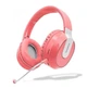 Наушники Bluetooth DEEPBASS R11 с RGB подсветкой Розовые - изображение 1
