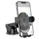 Крепление для телефона Borofone BH85 Experience one-button car holder(center console) black - изображение 2