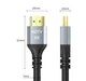 HDMI кабель 1 метр Ver 2.1 8K 60Hz 4K 120Hz 48Gbps чорний - зображення 8