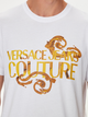 Футболка бавовняна довга чоловіча Versace Jeans Couture vjc76gahg00cj00gg03 3XL Біла (8052019589641) - зображення 4