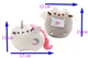 Набор мягких игрушек 2Life Pusheen cat 12х15 см и 11х17 см v-12382 - изображение 2