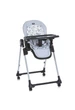 Стульчик ME 1037-B CRYSTAL Gray (1шт) для кормления El Camino - изображение 1